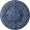 Ekena Millwork Vincent Ceiling Medallion (Fits Canopies up to 6"), Hand-Painted Americana Crackle, 26"OD x 3"P CM26VIAMC - alternate 1
